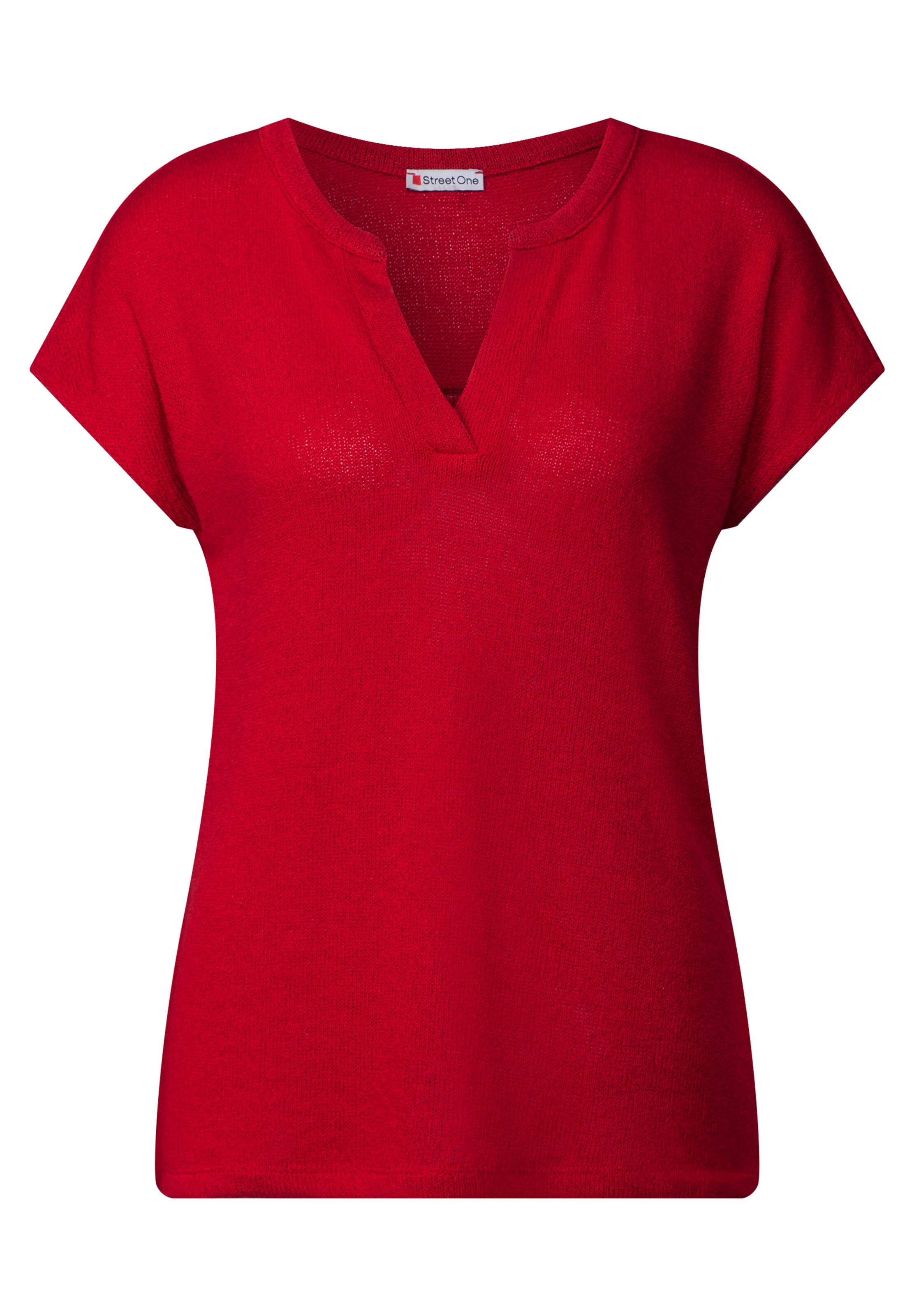 STREET ONE Shirt in Red: front