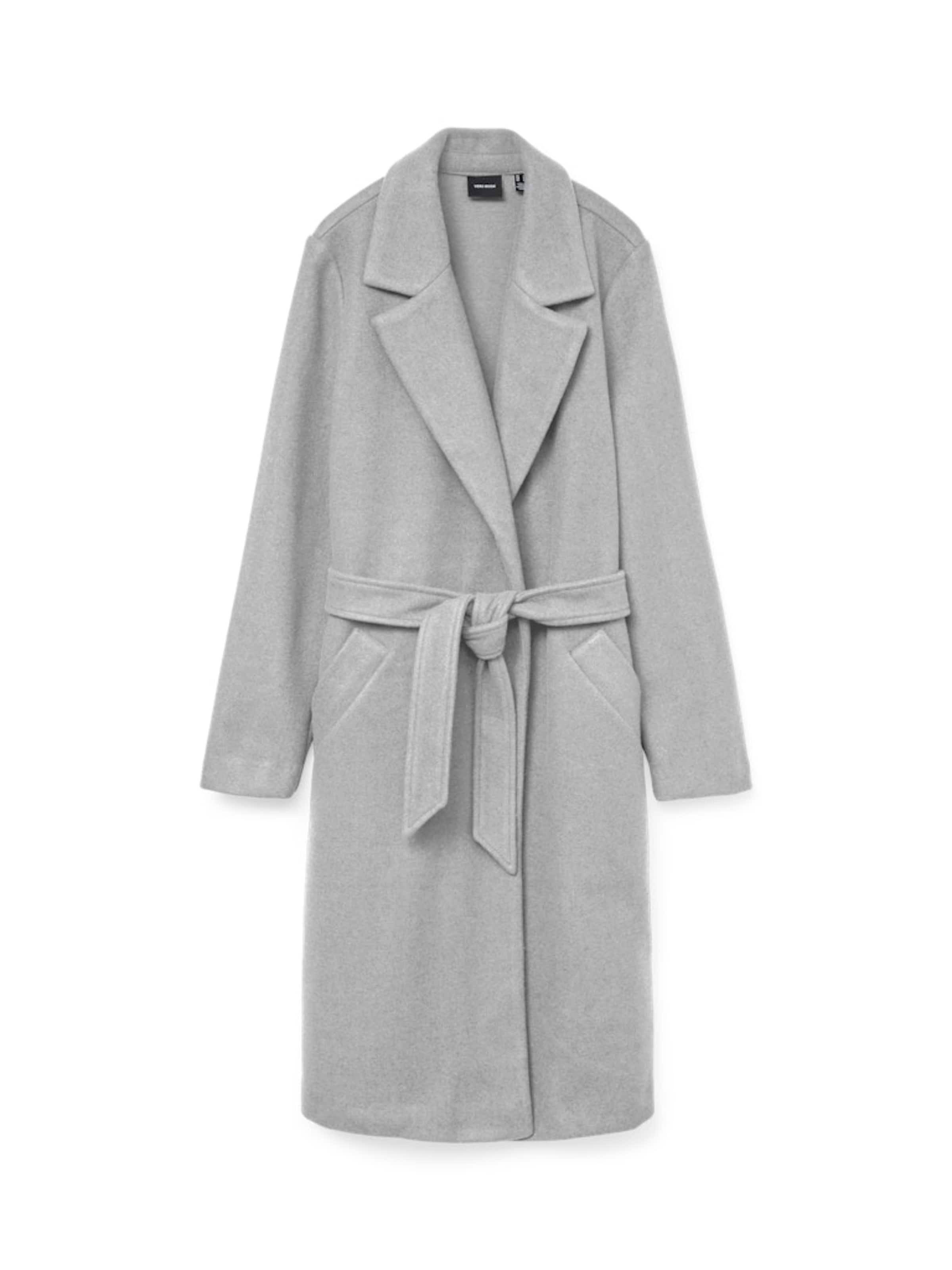 VERO MODA - Abrigo de entretiempo 'FORTUNE AYA' en gris: frente