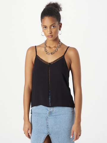 ABOUT YOU Top 'Caro' in Black: front