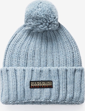 mėlyna NAPAPIJRI Megzta kepurė 'Fea 2': priekis