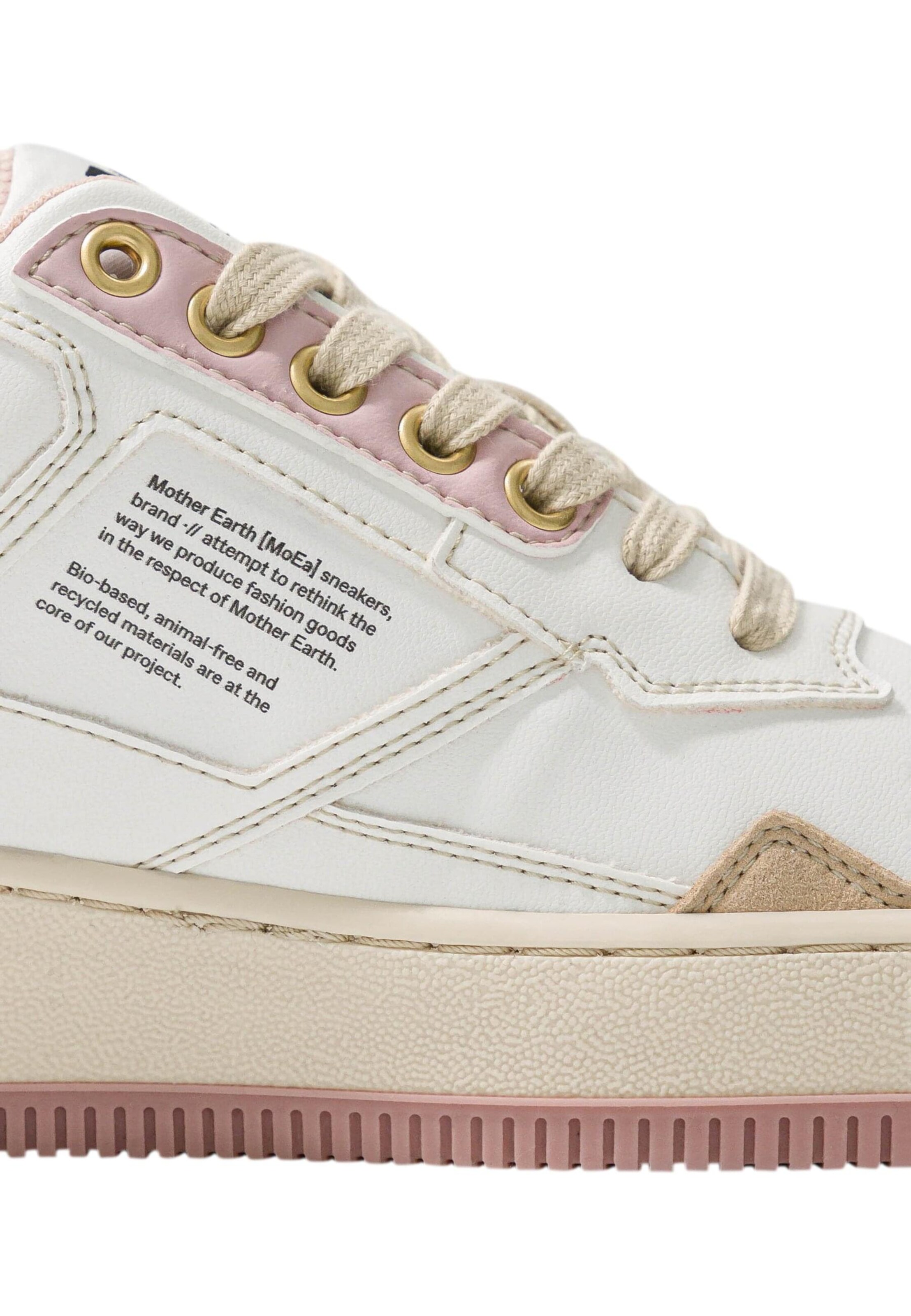 Sneaker bassa 'Gen1' di MoEa in bianco