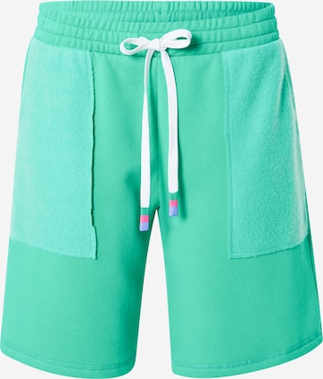 PJ Salvage Pajama Pants in Green: front
