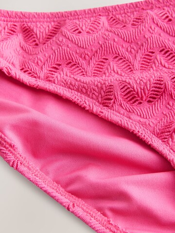 Slip bikini 'Kew Collection' di Next in rosa