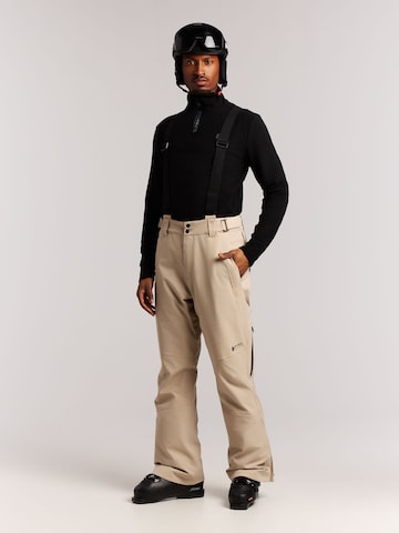 PROTEST Regular Workout Pants 'PRTMIKADO' in Brown