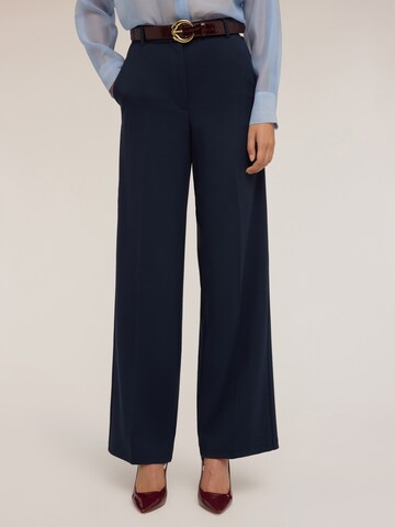 Wide Leg Pantalon MOTIVI en bleu