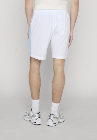 Sergio Tacchini Normální Sportovní kalhoty 'Goccia' – bílá