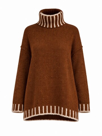 Worldclassca Oversized Cardigan in Brown
