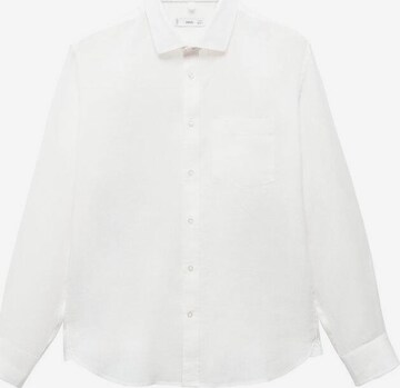 MANGO MAN Button Up Shirt 'Avispa' in White: front