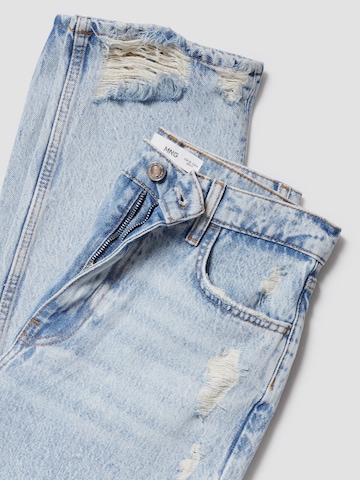 MANGO Tapered Jeans 'Brooklyn' in Blau