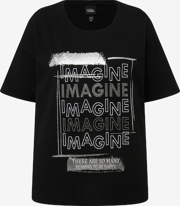 Ulla Popken Shirt in Black: front