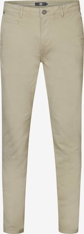 Regular Pantalon chino Petrol Industries en beige : devant