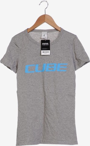 CUBE T-Shirt S in Grau: predná strana
