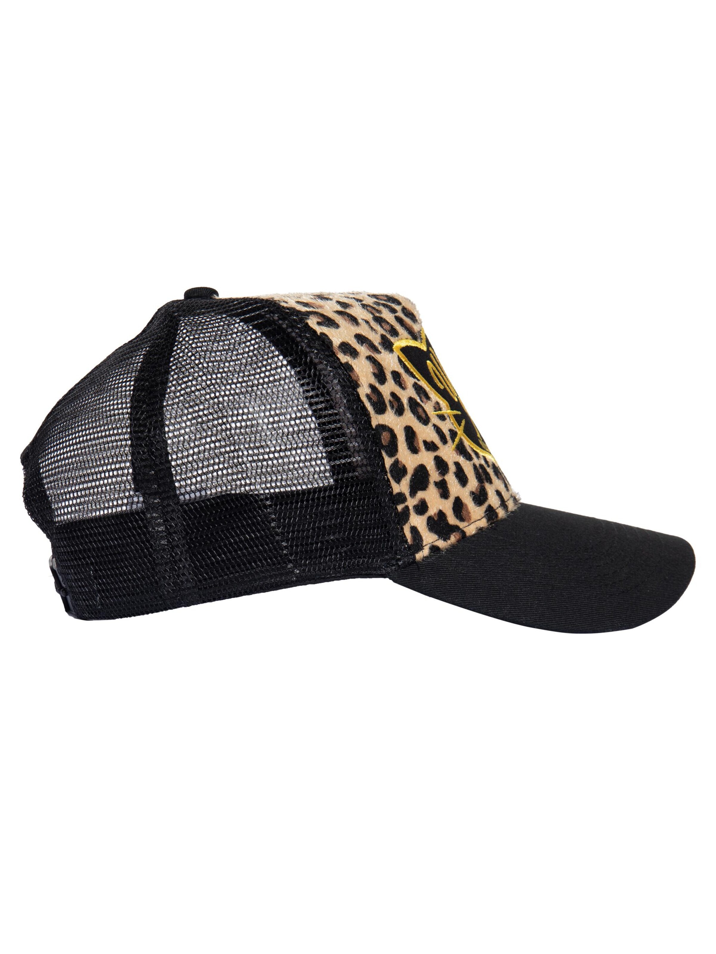 Queen Kerosin Cap 'Wildcats' in Brown
