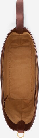 Lauren Ralph Lauren Shoulder Bag 'KASSIE' in Brown