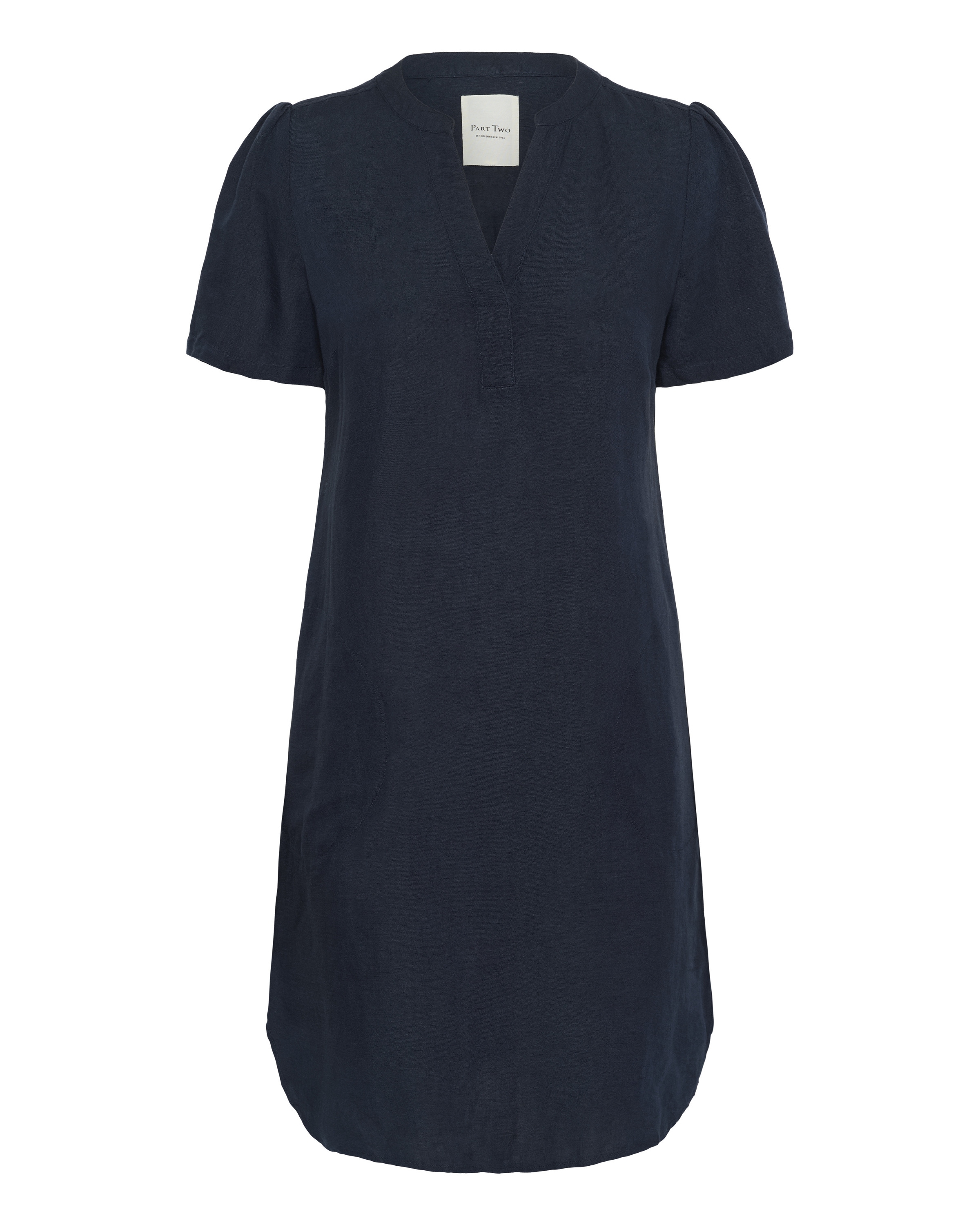 Part Two Kleid 'Aminase' in Blau: Vorderseite