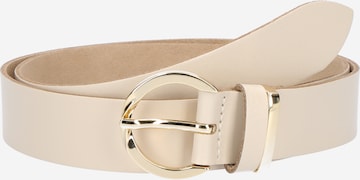 Ceinture 'Old Money' VANZETTI en beige : devant