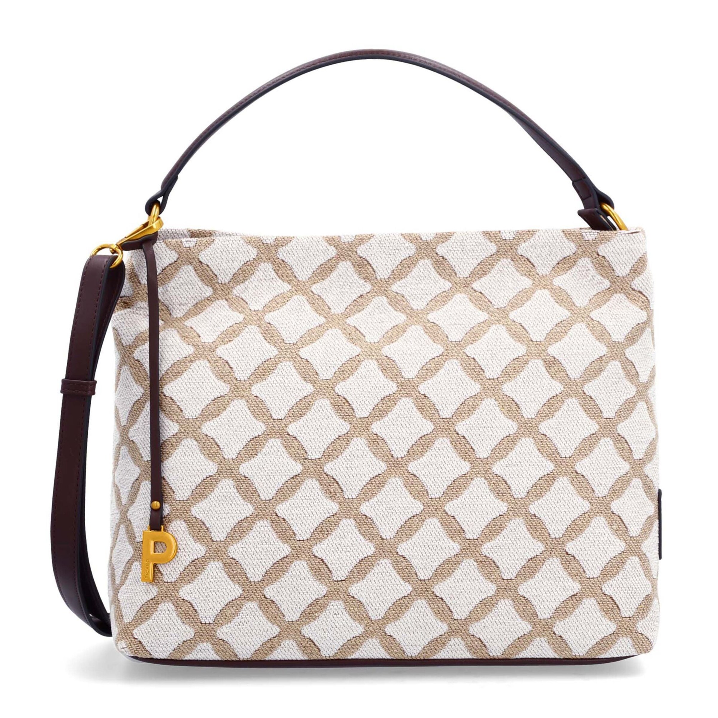 Picard Shoulder Bag 'Circulus' in Beige: front
