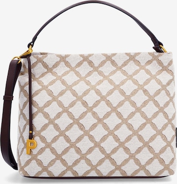 Sac bandoulière 'Circulus' Picard en beige : devant