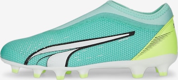 Scarpa sportiva 'Ultra Match' di PUMA in verde: frontale