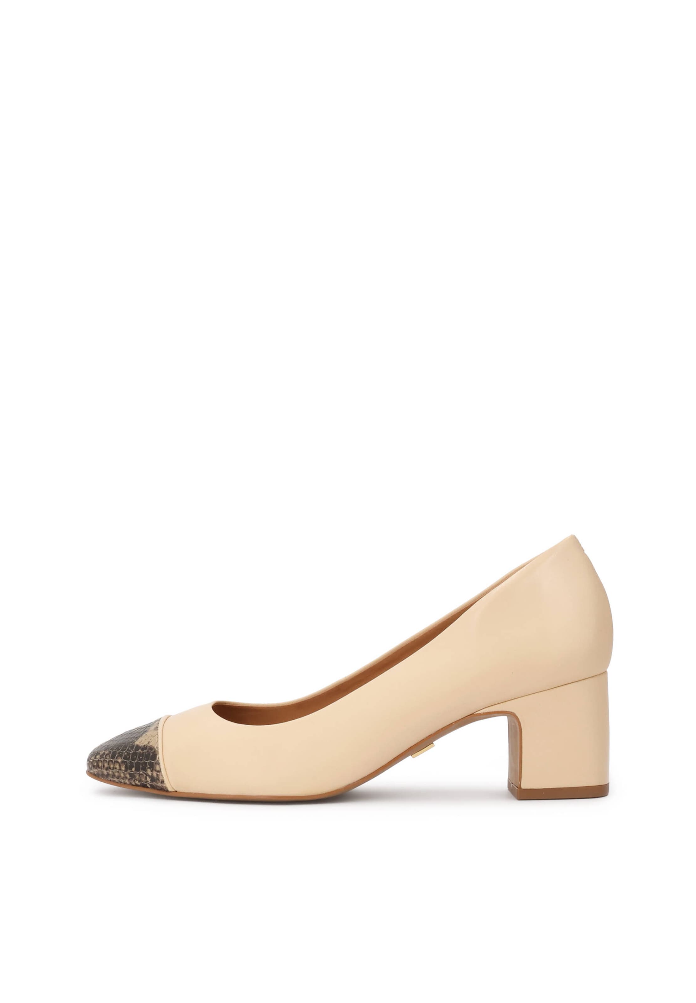 Kazar Pumps in Beige: voorkant