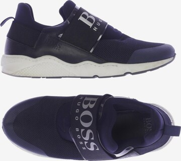 BOSS Black Sneakers & Trainers in 37 in Blue: front