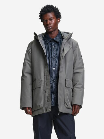 AIGLE Parka in Grau: Vorderseite