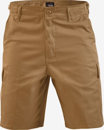 normani Regular Outdoor Pants 'Dasht' in Beige: front