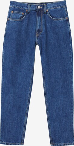 Pull&Bear Regular Jeans in Blauw: voorkant