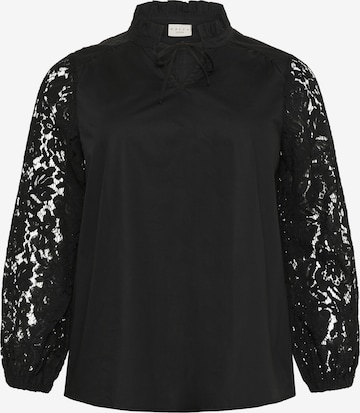 juoda KAFFE CURVE Palaidinė 'Mynthia': priekis