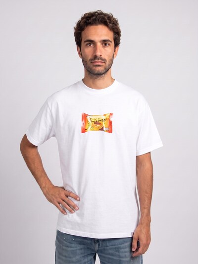 Carhartt WIP Shirt 'S/S ROAD SIDE SNACK T-SHIRT WHITE' in S in de kleur Wit, Productweergave