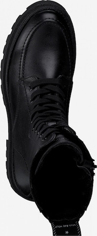 TAMARIS Lace-Up Ankle Boots in Black