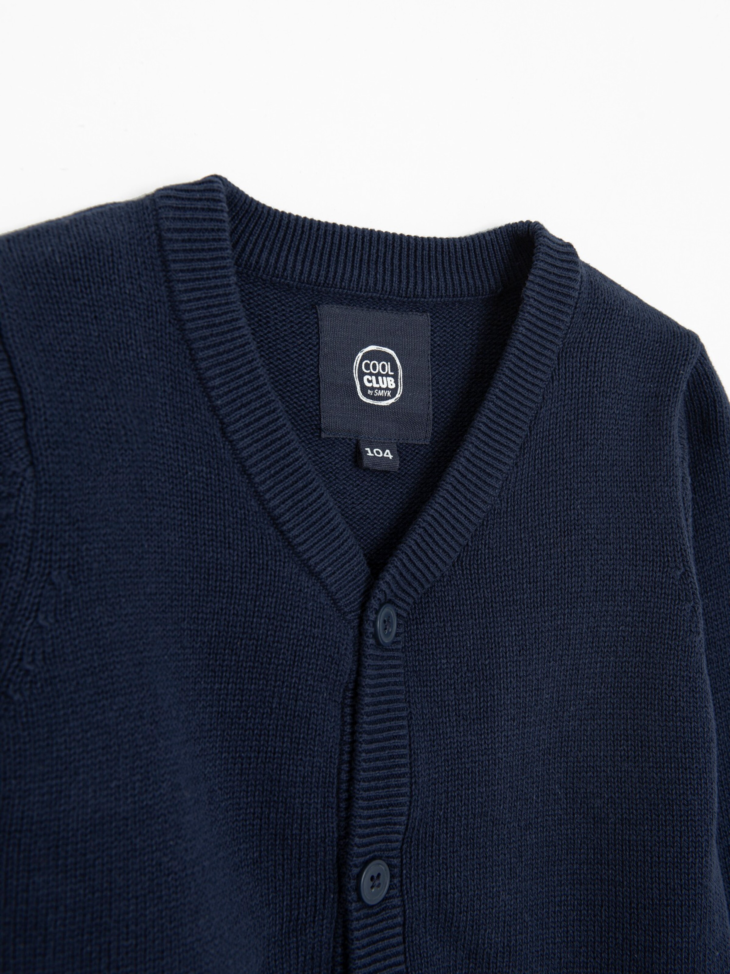 Cool Club Вязаная кофта в Синий