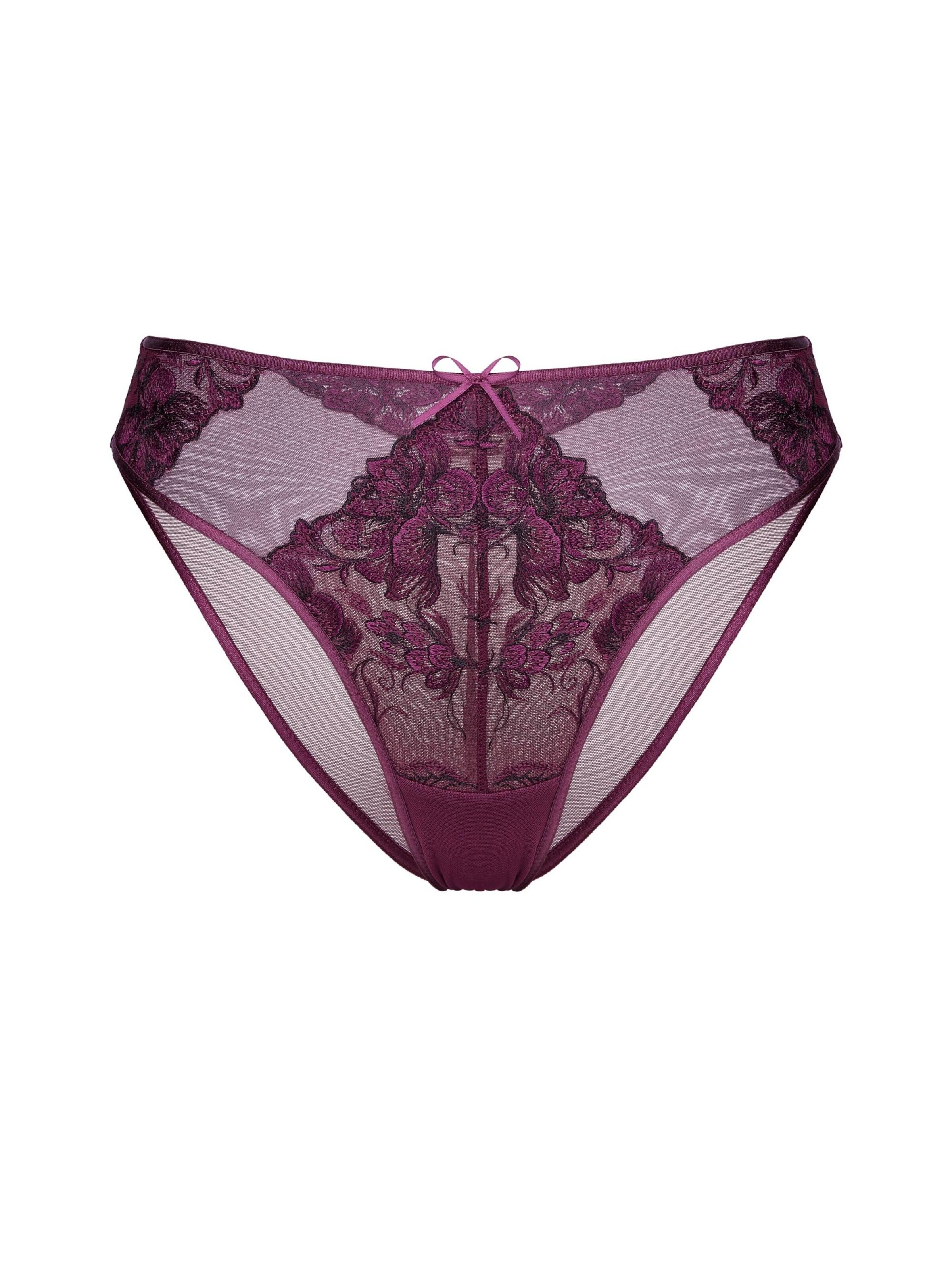 Panty 'Majtki figi MELODIE Esotiq | fioletowy XL' di ESOTIQ in marrone: frontale