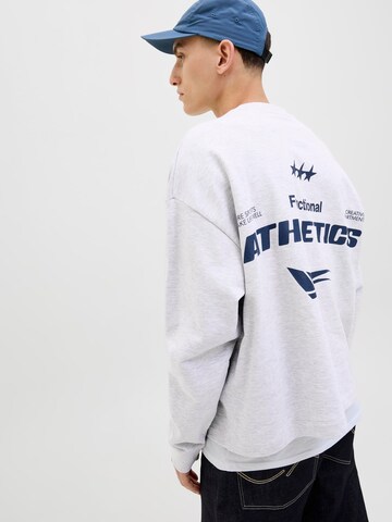 JACK & JONES Sweatshirt 'JCOSignal' i hvid