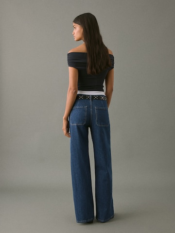 Wide leg Jeans di MANGO TEEN in blu