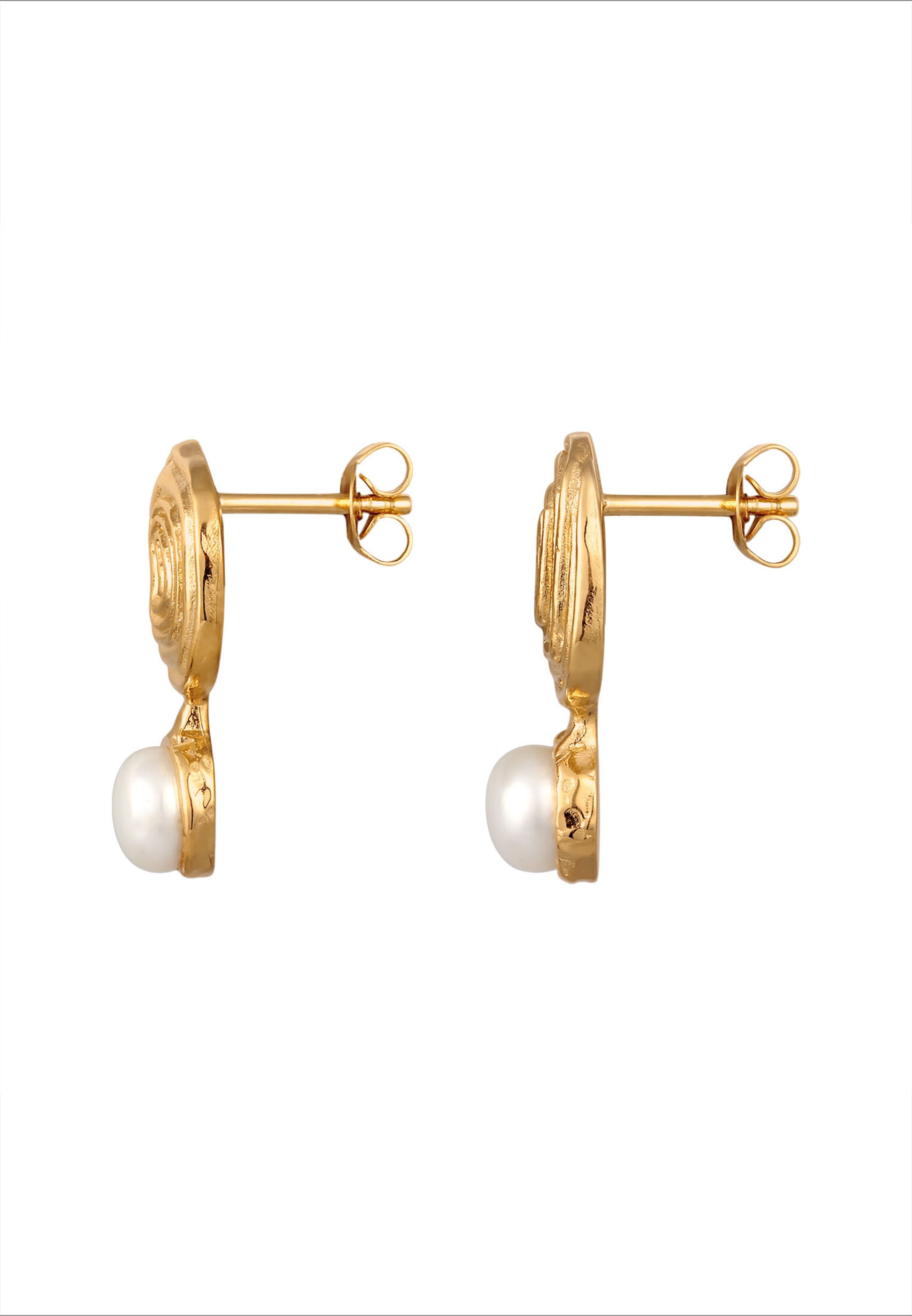 Haze&Glory Oorbellen 'Perle' in Goud