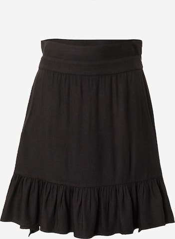 Line of Oslo Skirt in Black: front