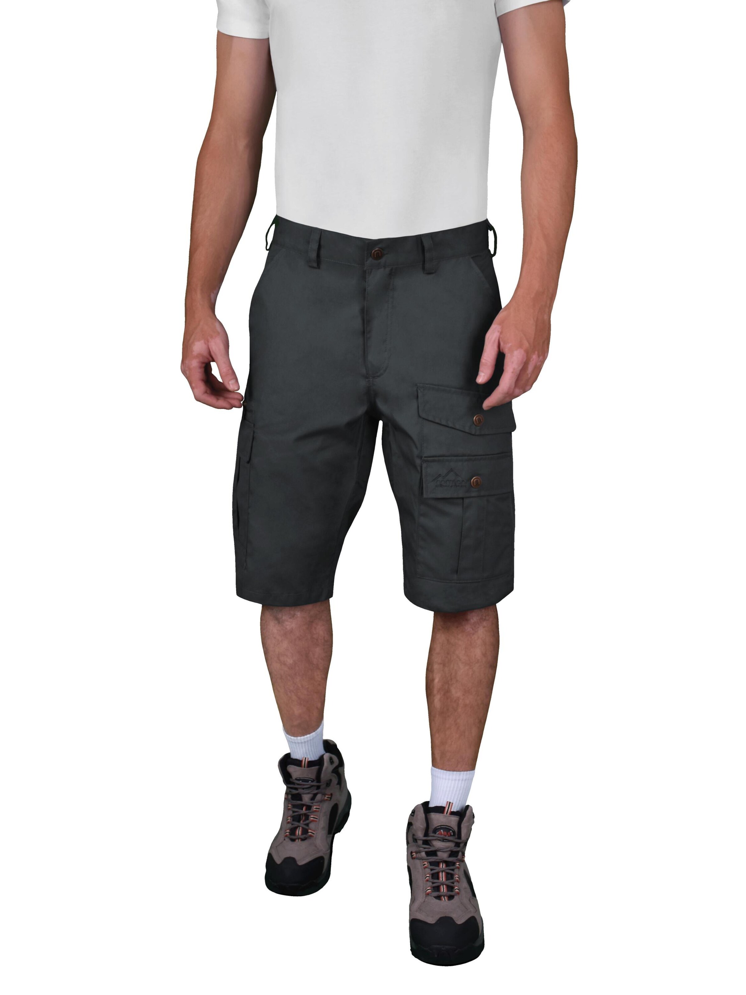 normani Regular Outdoor trousers 'Ahvaz' in Black: front