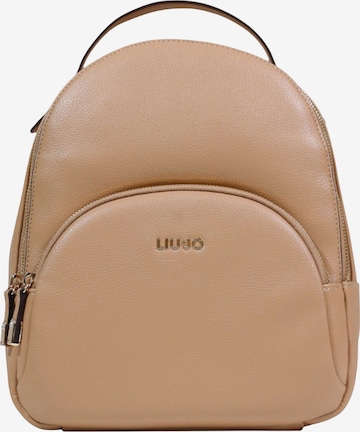 Zaino 'ECS M BACKPACK AA6209 E1012' di Liu Jo in marrone: frontale