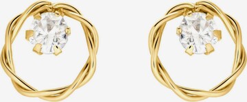 AMOR Earrings in Gold: front