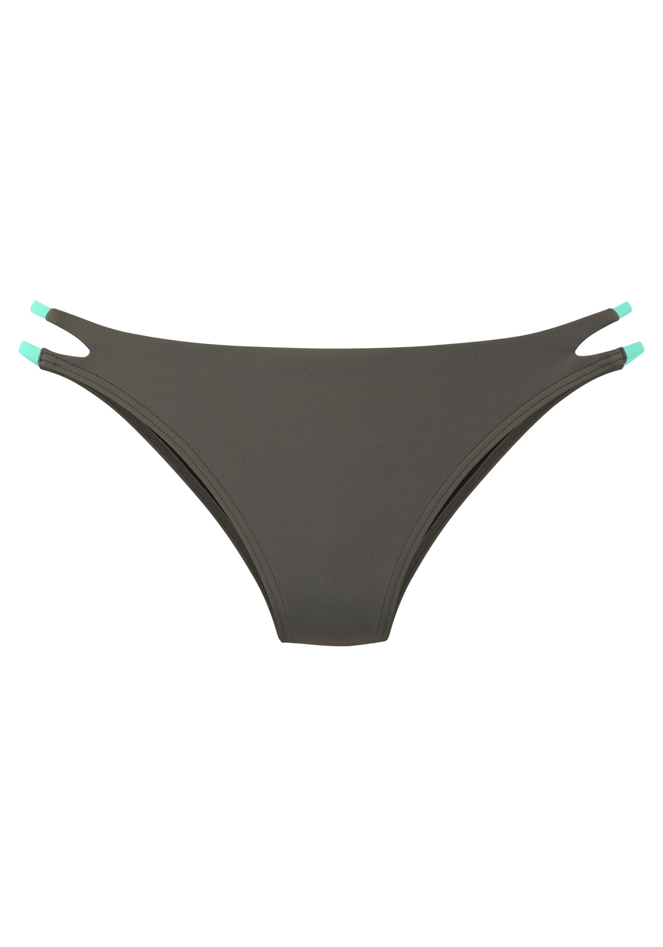 s.Oliver Σλιπ μπικίνι σε πράσινο: μπροστά