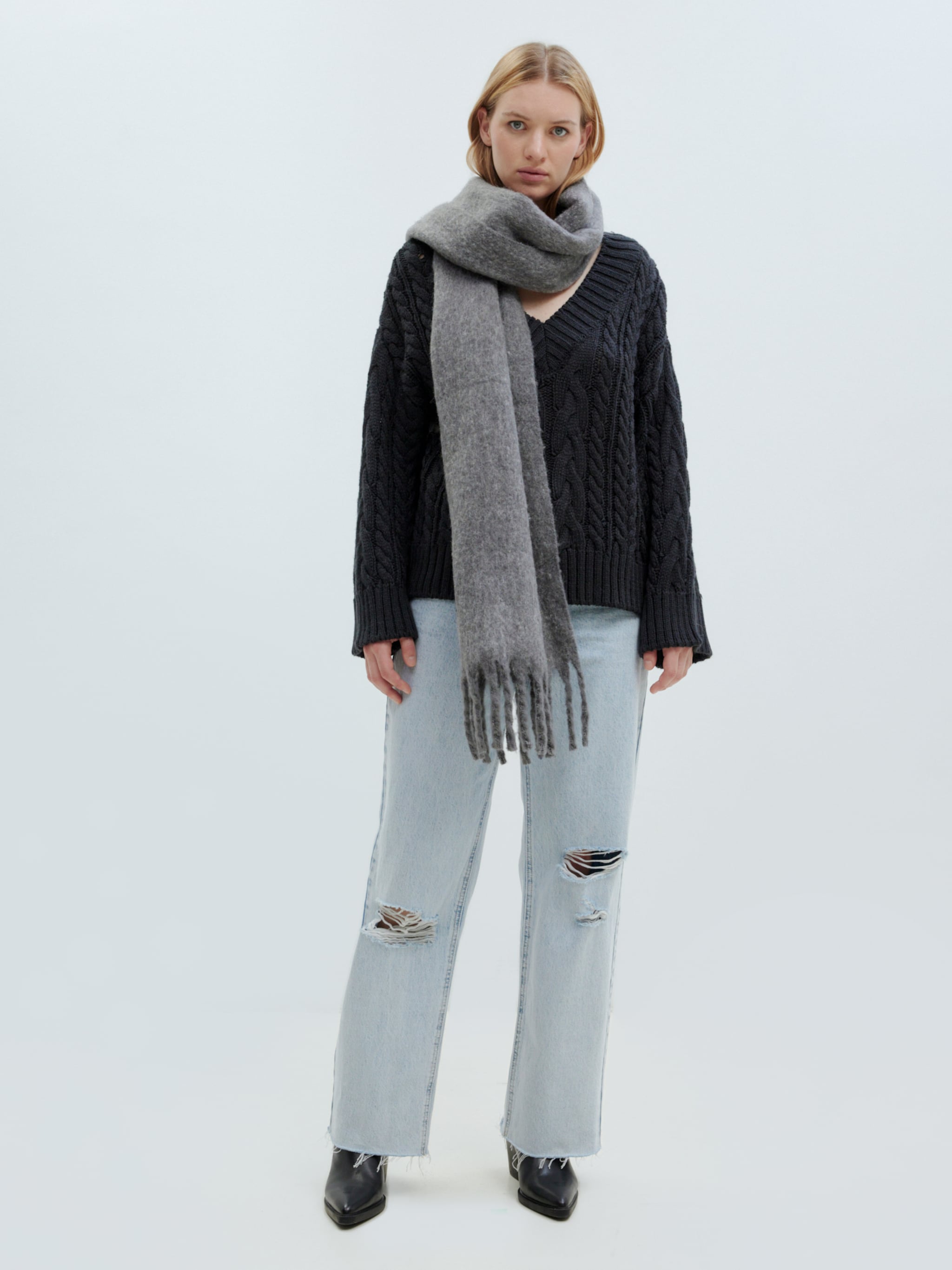 EDITED Produits Pull-over 'Alizee' noir
