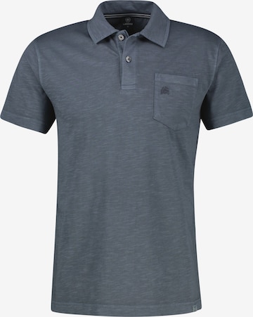 LERROS Polo in Jersey-Qualität mit Brusttasche aus reiner Baumwolle in Grau: Vorderseite