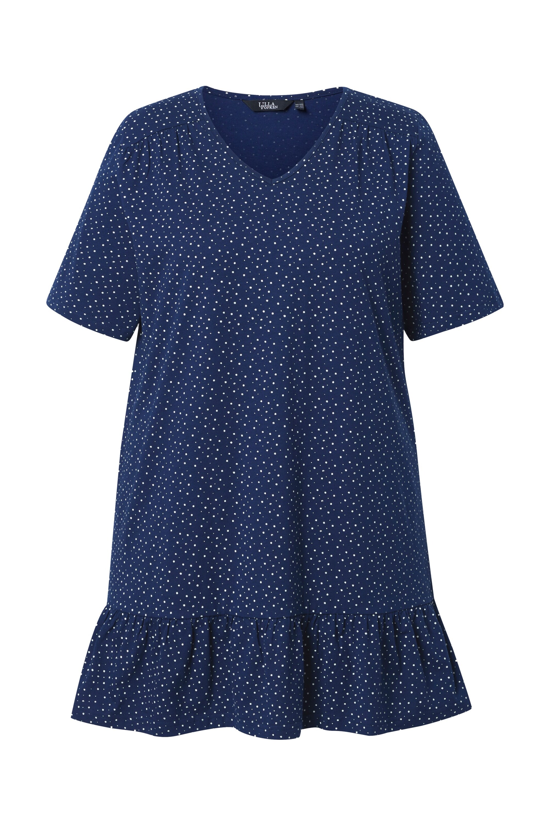 Ulla Popken Shirt in Blau: Vorderseite