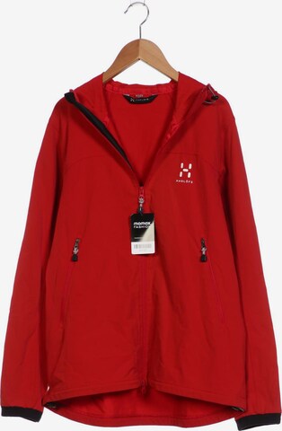Haglöfs Jacket & Coat in XL in Red: front