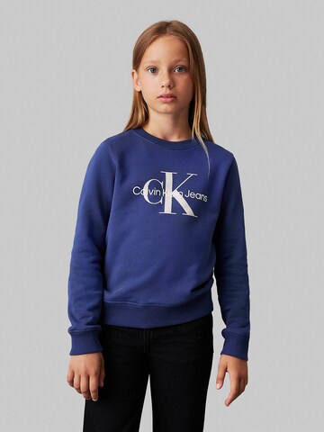 Calvin Klein Jeans Sweatshirt in Blau
