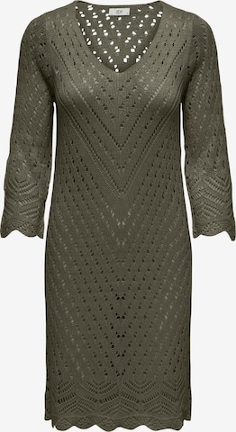 JDY Knit dress 'SUN' in Green: front