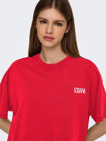 ONLY Tricot 'Kinna' in Rood