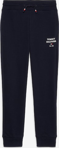 TOMMY HILFIGER Tapered Pants in Blue: front