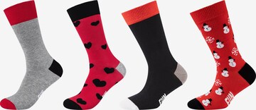 FUN Socks Sokken in Grijs: voorkant